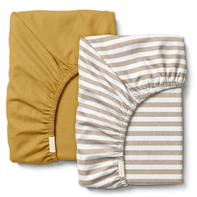 Набір простирадло на резинці 140х200 WARM LINEN
