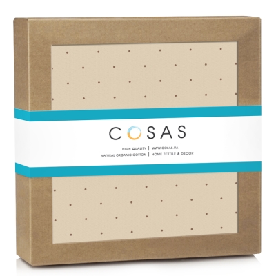 Дитячий непромокаючий наматрацник 70х140 MINI DOTS CS2