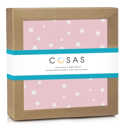 Дитячий непромокаючий наматрацник 60х120 STARFALL ROSE