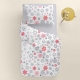 Підковдра полуторна фланель 160х220 SNOWFLAKES CS3
