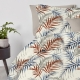 Полуторна постіль без простирадла FOLIAGE COLOR MILK