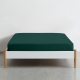 Простирадло на резинці для коляски та люльки 40x80 DARK GREEN