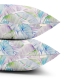 Євро постільна білизна з простирадлом на резинці PASTEL PALMS CS2
