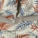 Полуторна постіль без простирадла FOLIAGE COLOR MILK