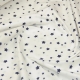 Простирадло на резинці для коляски та люльки 40x80 WHITE STARS