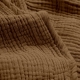 Муслінове покривало 200х220 COCOA BROWN