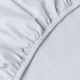 Євро постільна білизна з простирадлом на резинці SKY CROWN CS2