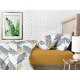 Підодіяльник полуторний 160х220 GREY PALM