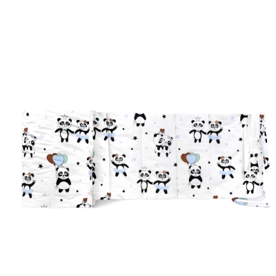 Бортики в дитяче ліжечко 30x120 BLUE PANDA