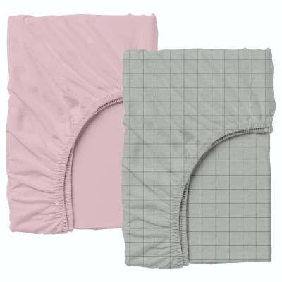 Набір простирадло на резинці 140х200 ROSE / CELLASHGREY