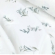 Євро постільна білизна з простирадлом на резинці BLUE BRANCHES
