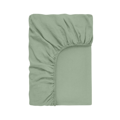 Простирадло на резинці з вареної бавовни 150х200 MEDITATIVE