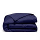 Півтораспальний підодіяльник сатин 145х210 MIDNIGHT BLUE
