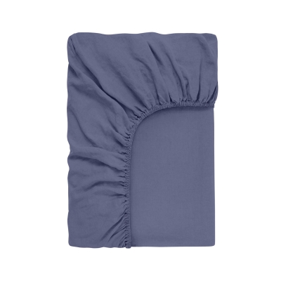 Простирадло на резинці з вареної бавовни 180х200х30 NIGHTFALL