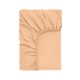 Простирадло на резинці з вареної бавовни 200x220 PEACH