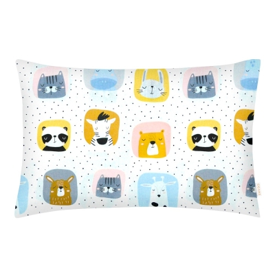 Наволочка на подушку 80х80 COLOR ANIMALS