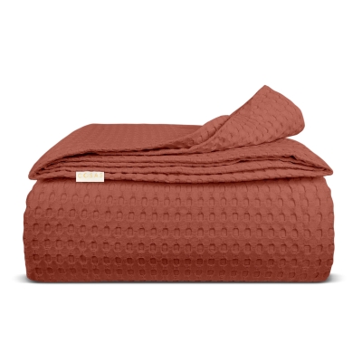 Плед покривало 110х140 Сinnamon Waffle Weave