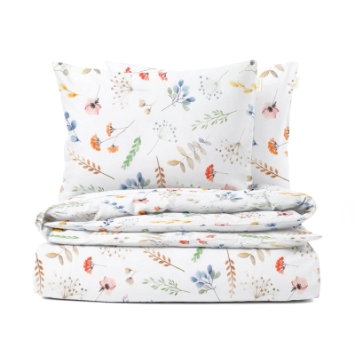 Євро постіль сатин без простирадла BOTANIC CHARM