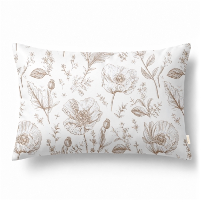 Наволочка на подушку 50х70 BOTANIC FLORA BEIGE
