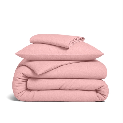 Підліткова постільна білизна фланель з простирадлом на резинці LILAC CS2