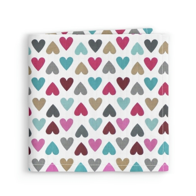 Муслінові пелюшки 75x75 LOVE