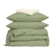 Сімейна постільна білизна з простирадлом на резинці OLIVE CS3