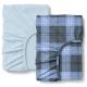 Набір простирадло на резинці фланель 160х200 ARCTIC PLAID