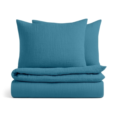 Євро постіль без простирадла муслін OCEAN