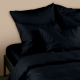 Простирадло на резинці 140х200х25 сатин BLACK SATIN