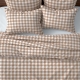 Підковдра полуторна 160х220 CAPPUCCINO CHECK