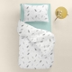 Підліткова постільна білизна з простирадлом на резинці FROST BRANCHES CS5