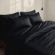 Наволочка Оксфорд 40х60 см із сатину BLACK