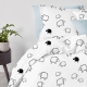 Сімейний комплект постільної білизни SHEEP DARK BLACK