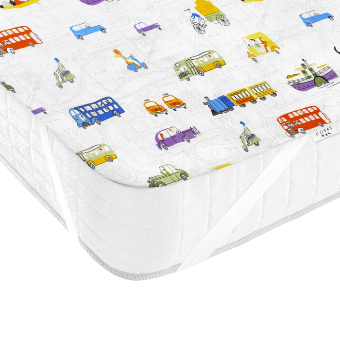 Непромокаючий наматрацник 70х120 COLOR CARS