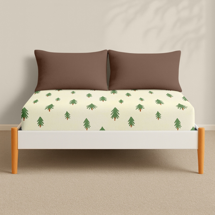 Простирадло на резинці в дитяче ліжечко 60х120 фланель PINE FOREST Простирадло на резинці в дитяче ліжечко 60х120 фланель PINE FOREST