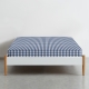 Простирадло на резинці 200x200 NAVY CHECK