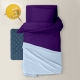 Дитяча постіль без простирадла DARK PLUM