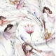 Дитячий непромокаючий наматрацник 70х140 FAIRIES FLOWERS