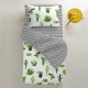 Дитяче простирадло 110х160 GREY ZIGZAG CS2