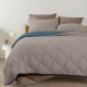Покривало стьобане двостороннє на ліжко та диван 160x220 TAUPE STONE CS4