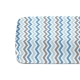 Набір простирадло на резинці 160х200 LIGHT BLUE / ZIGZAG