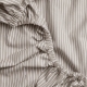 Простирадло на резинці з вареної бавовни 200х220х30 CASHMERE STRIPE