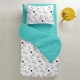 Набір простирадло на резинці 60х120 MINT DOTS