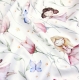 Дитячий непромокаючий наматрацник 70х140 FAIRIES FLOWERS