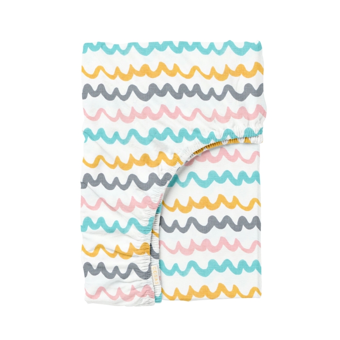 Дитяча постільна білизна в ліжечко WAVY LINES CS2