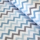 Простирадло на резинці 90х200 GREY ZIGZAG CS3