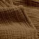 Простирадло на резинці муслін 160х200х20 COCOA BROWN