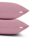 Євро постільна білизна з простирадлом на резинці LILAC ROSE CS1