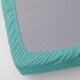 Набір простирадло на резинці 60х120 MINT DOTS