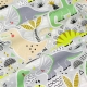 Дитяча постільна білизна в ліжечко DINO WORLD CS1